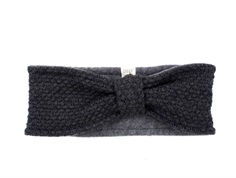 MP Oslo pandebånd dark grey melange wool/fleece
